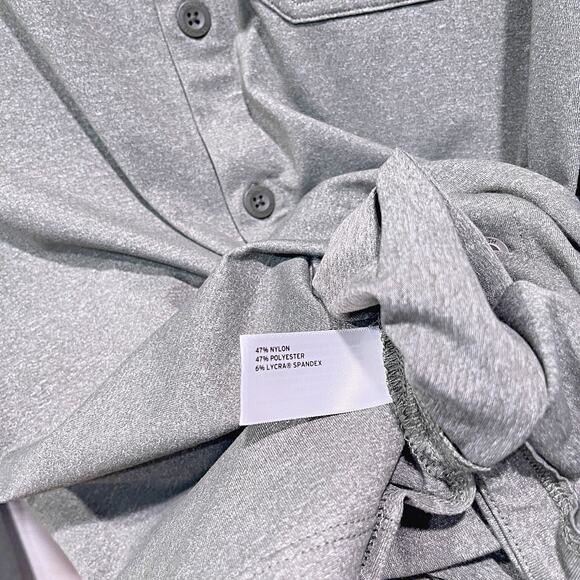 DULUTH Trading Co Long Sleeve Performance Button Down Shirt Green Mens Large - Picture 6 of 6